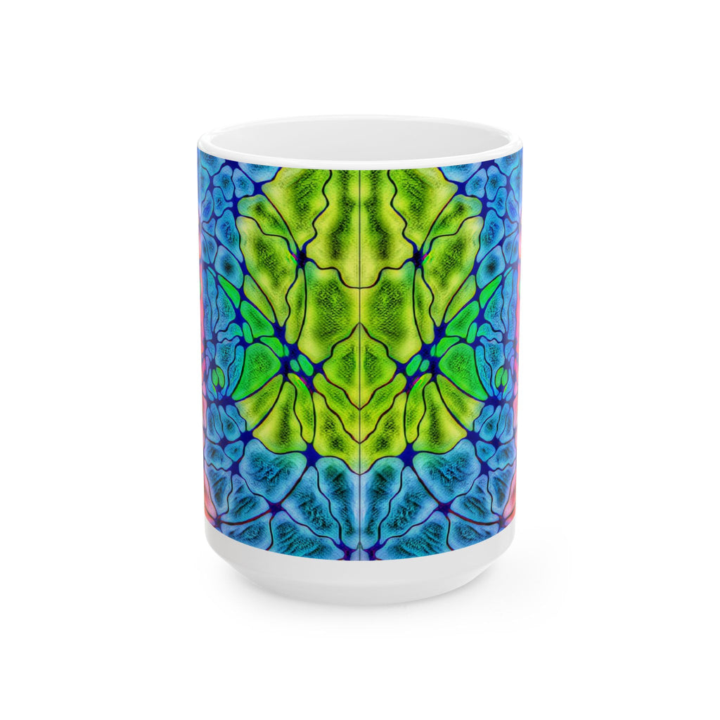 Colorful Abstract Mug | Artistic Coffee Cup | Modern Kitchen Gift