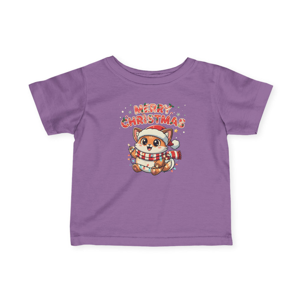 Christmas Squirrel Kids T-Shirt | Cute Woodland Animal Holiday Tee for Toddlers