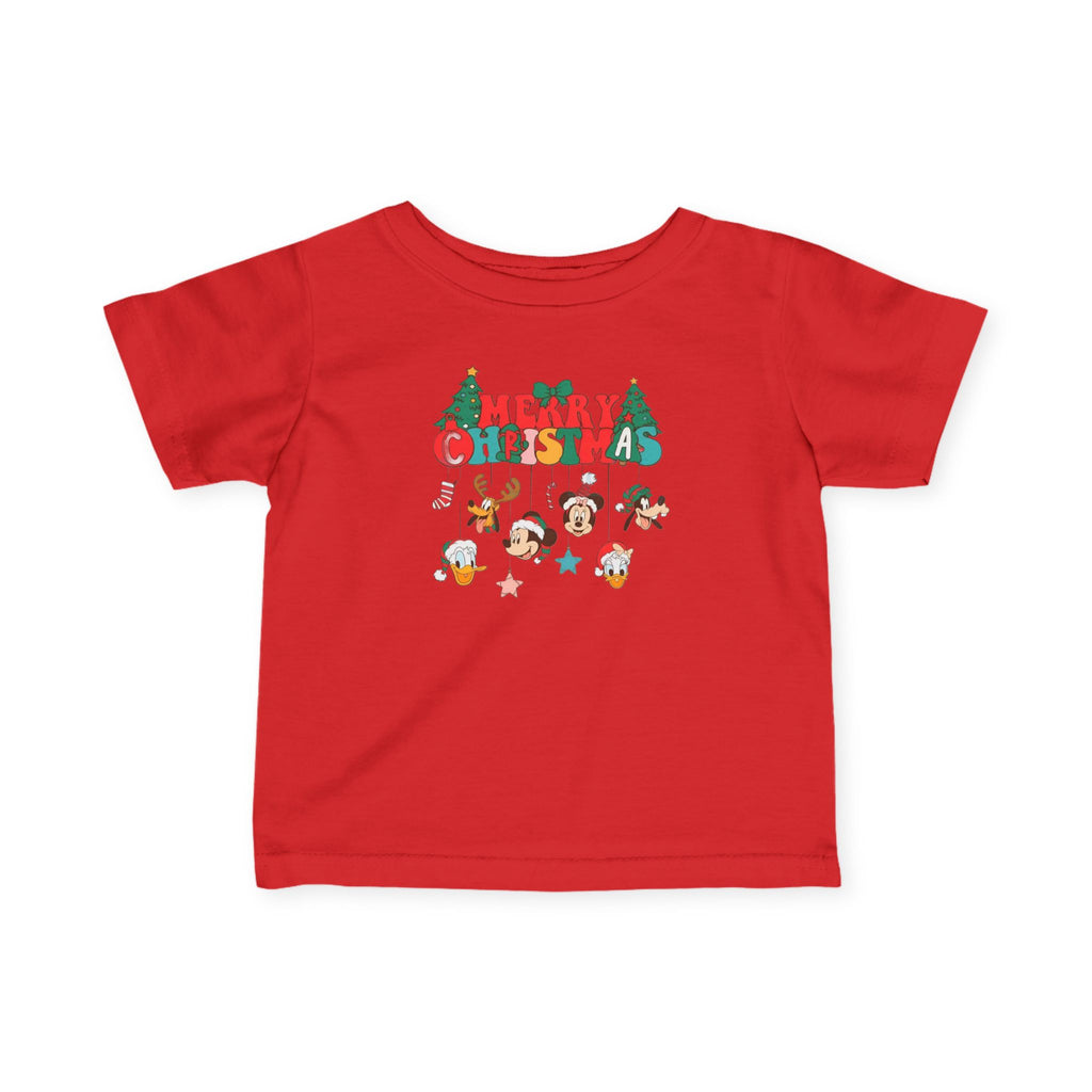 Christmas Woodland Animals Kids T-Shirt | Cute Holiday Tee for Toddlers