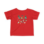 Christmas Woodland Animals Kids T-Shirt | Cute Holiday Tee for Toddlers