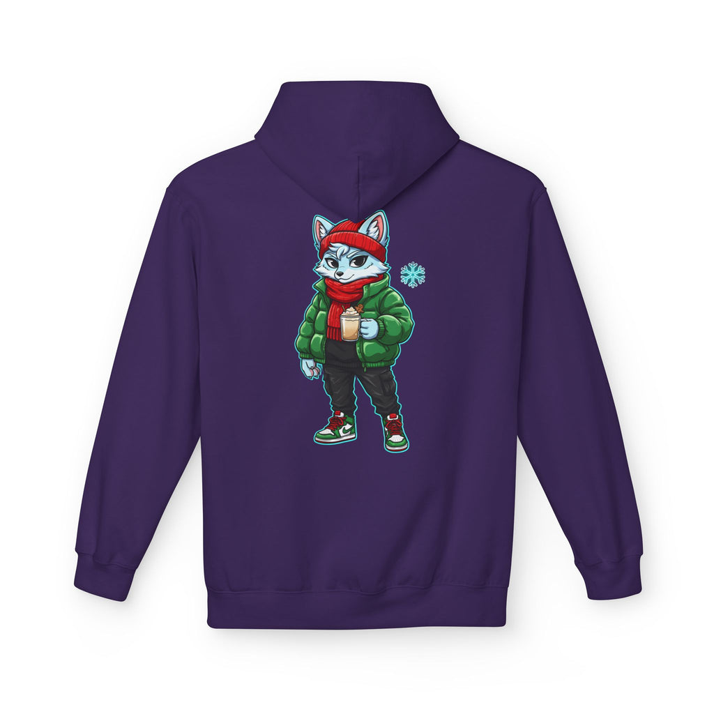 Cyber Wolf Gamer Hoodie | Cozy Christmas Sweatshirt