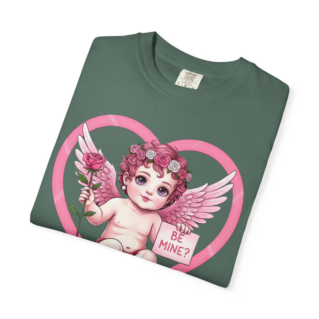 Cherub Graphic T-Shirt | Pink Cupid Heart Art Unisex Cotton Tee