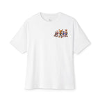 Anthropomorphic Street Crew Tee — Cartoon Fox & Friends Graphic T‑Shirt