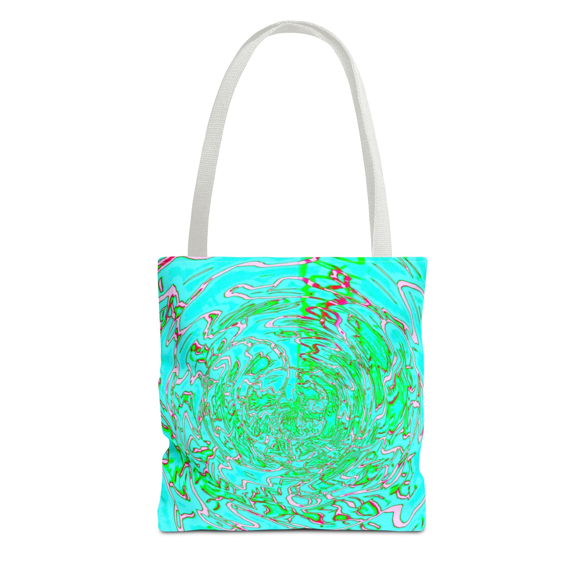Aquatic Swirl Tote Bag | Eco-Friendly Shopping Bag, Beach Bag, Travel Tote, Vibrant Design, Gift for Ocean Lovers