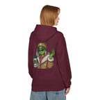 Grinch Girl Coffee Hoodie | Funny Christmas Sweatshirt