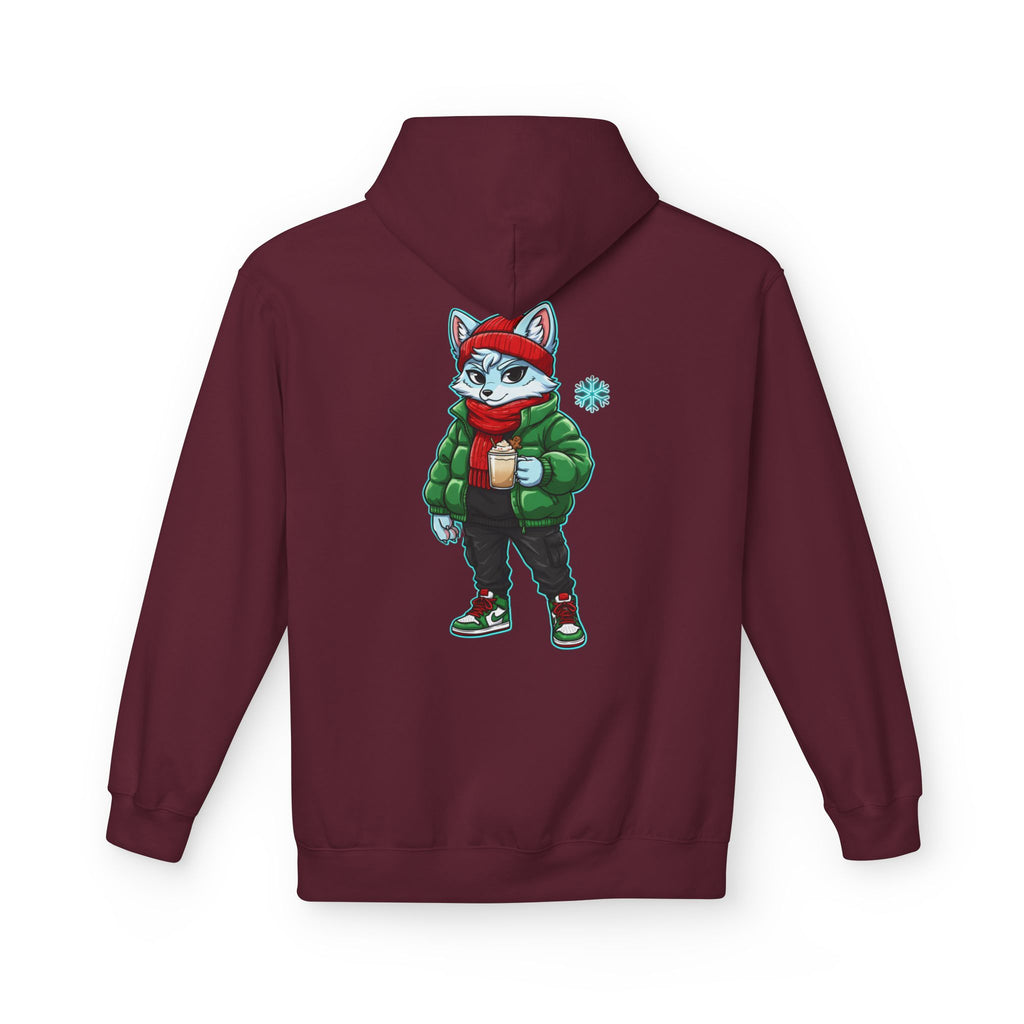 Cyber Wolf Gamer Hoodie | Cozy Christmas Sweatshirt
