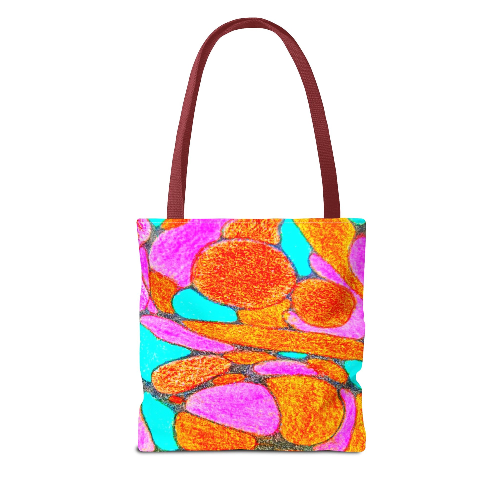 Colorful Abstract Tote Bag | Art Inspired Shopper