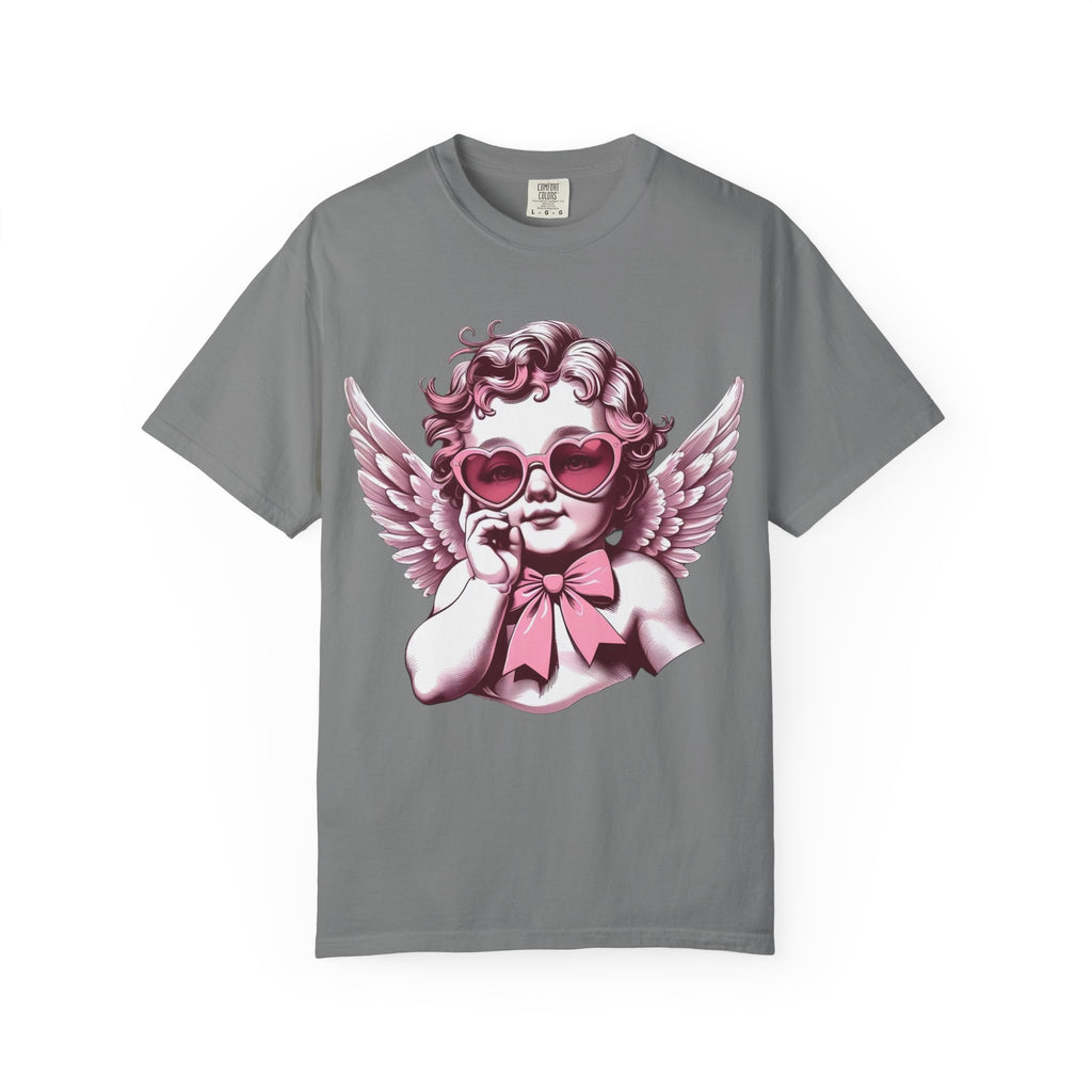 Cherub Heart Sunglasses T-Shirt | Cute Cupid Valentine Tee