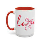Romantic Bow Mug | Cute Valentine Coffee Cup | Coquette Style Gift