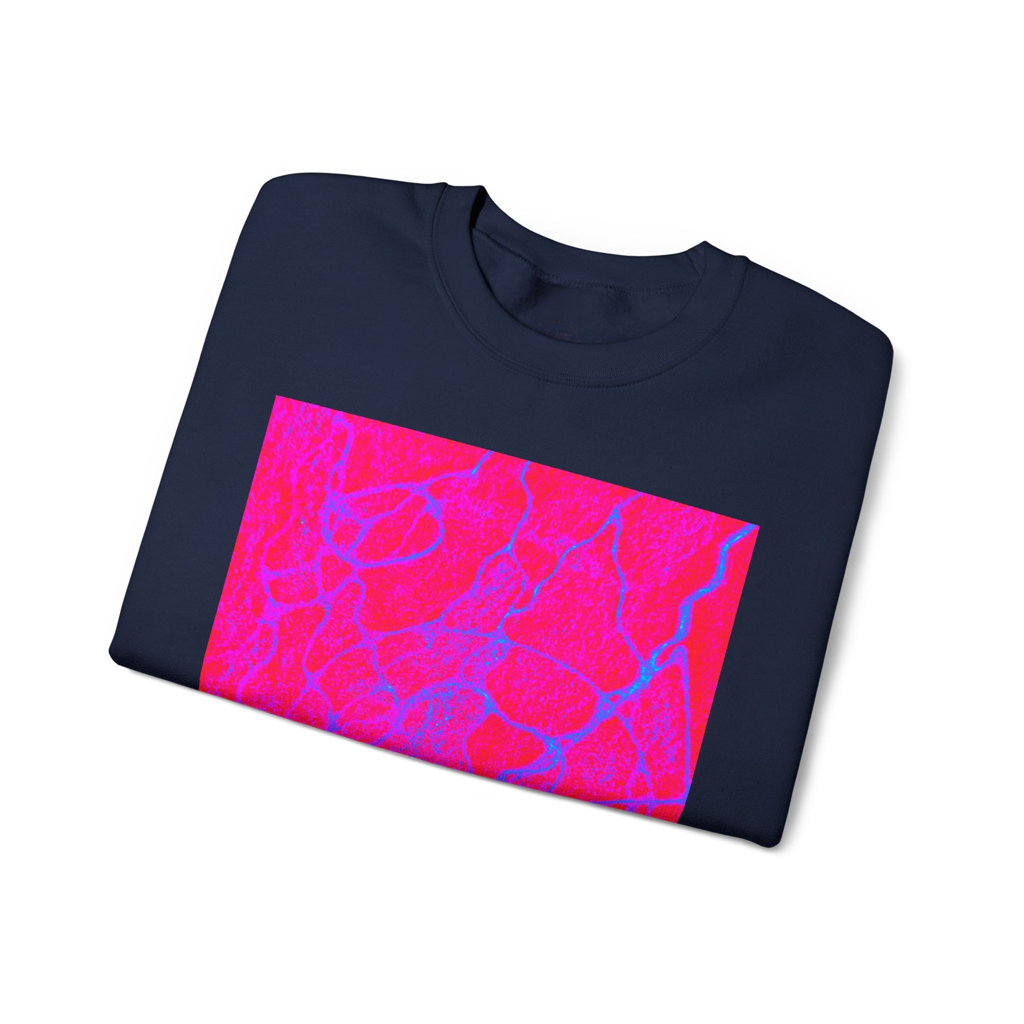 Vibrant Abstract Crewneck Sweatshirt | Cozy Unisex Pullover