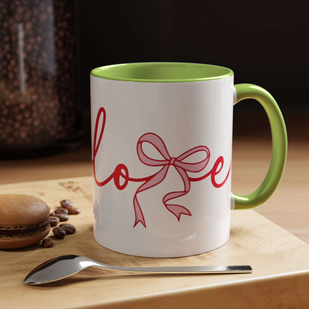 Romantic Bow Mug | Cute Valentine Coffee Cup | Coquette Style Gift