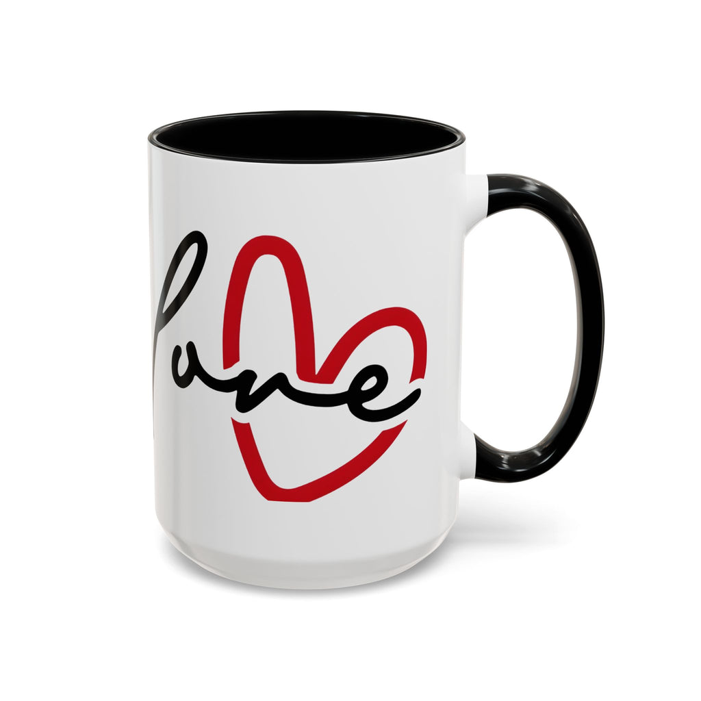 Love Heart Script Coffee Mug | Valentine's Day Gift