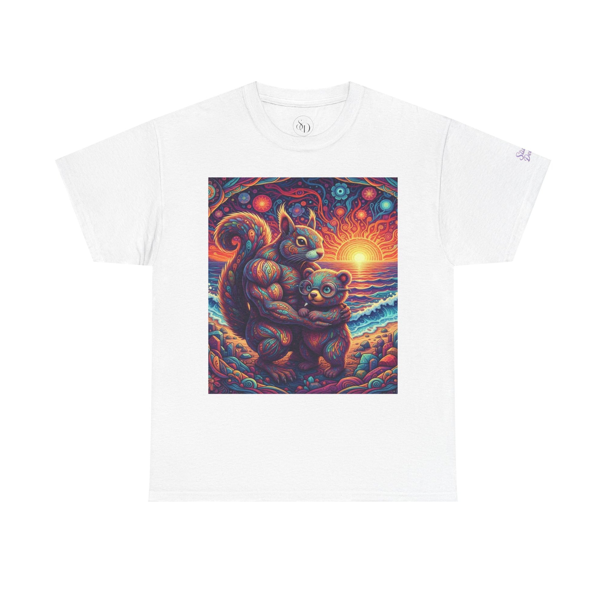 Colorful Sunset Graphic Tee | Vibrant Artistic Shirt Unisex | Unique Fantasy Design Gift