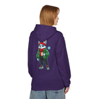 Cyber Wolf Gamer Hoodie | Cozy Christmas Sweatshirt