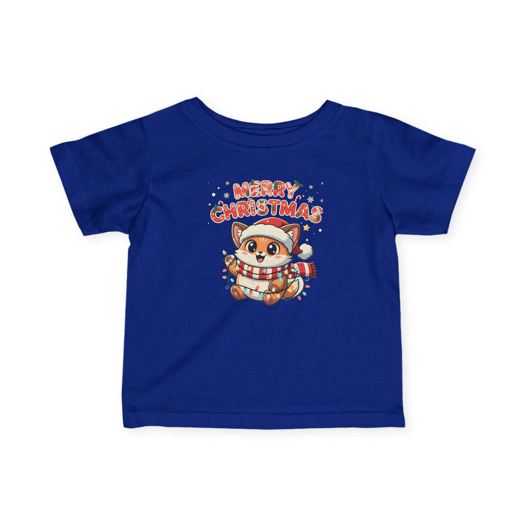 Christmas Squirrel Kids T-Shirt | Cute Woodland Animal Holiday Tee for Toddlers