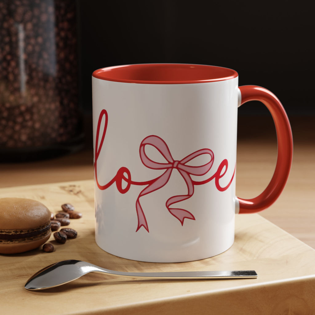 Romantic Bow Mug | Cute Valentine Coffee Cup | Coquette Style Gift