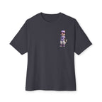 Cat Streetwear Tee — Cool Cat Graphic Oversized Boxy T‑Shirt