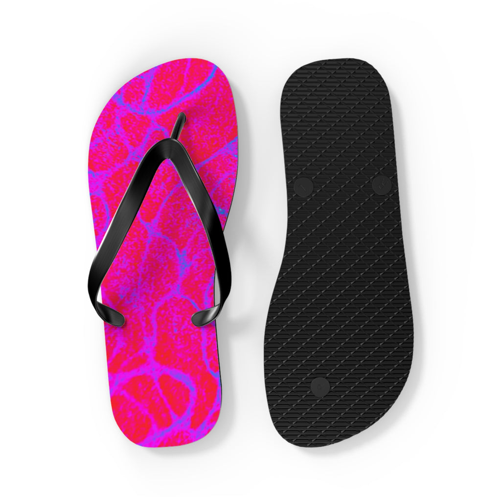 Vibrant Beach Flip Flops | Colorful Summer Sandals