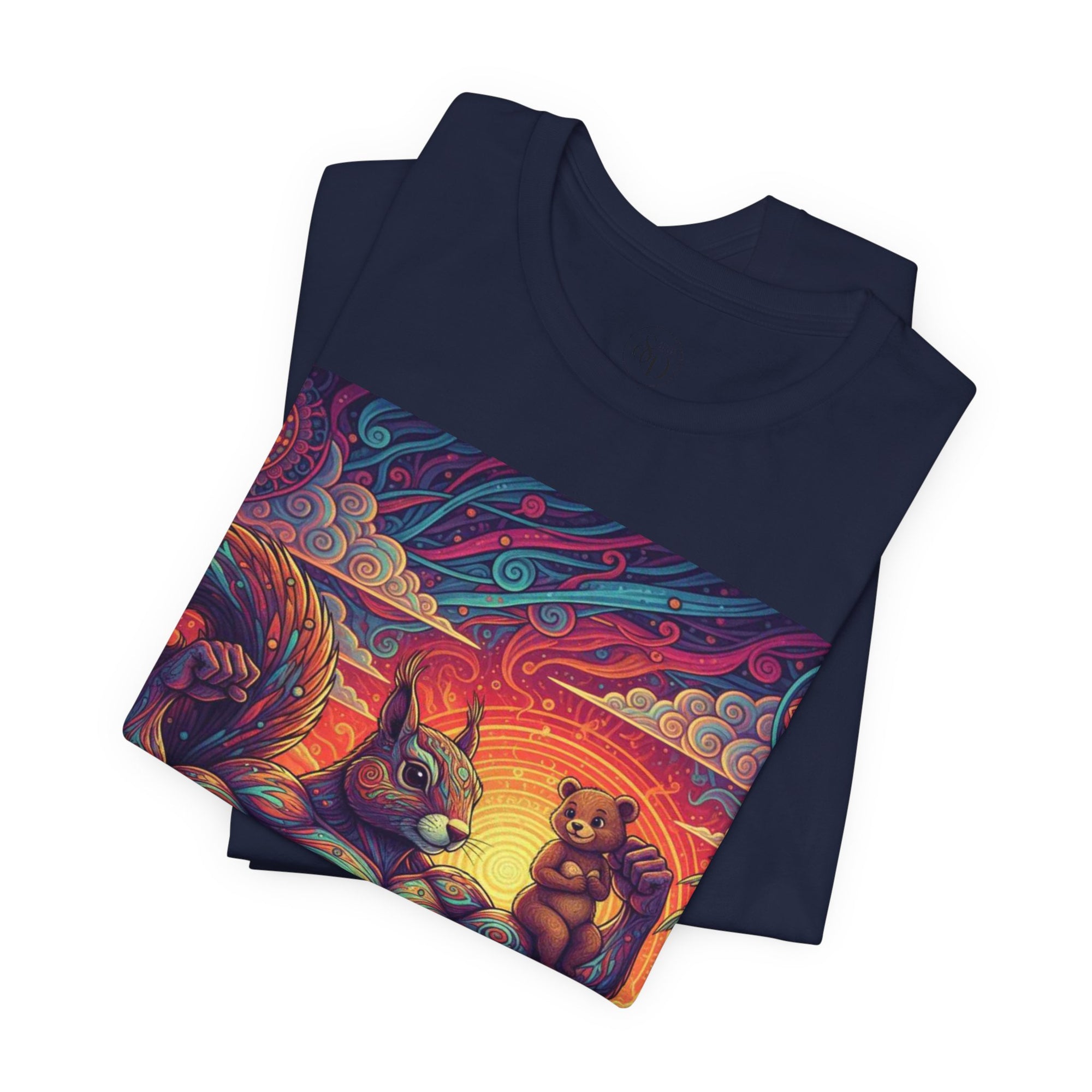 Muscular Squirrel T-Shirt | Funny Fantasy Animal Tee