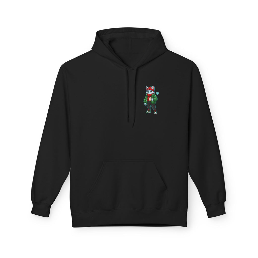 Cyber Wolf Gamer Hoodie | Cozy Christmas Sweatshirt