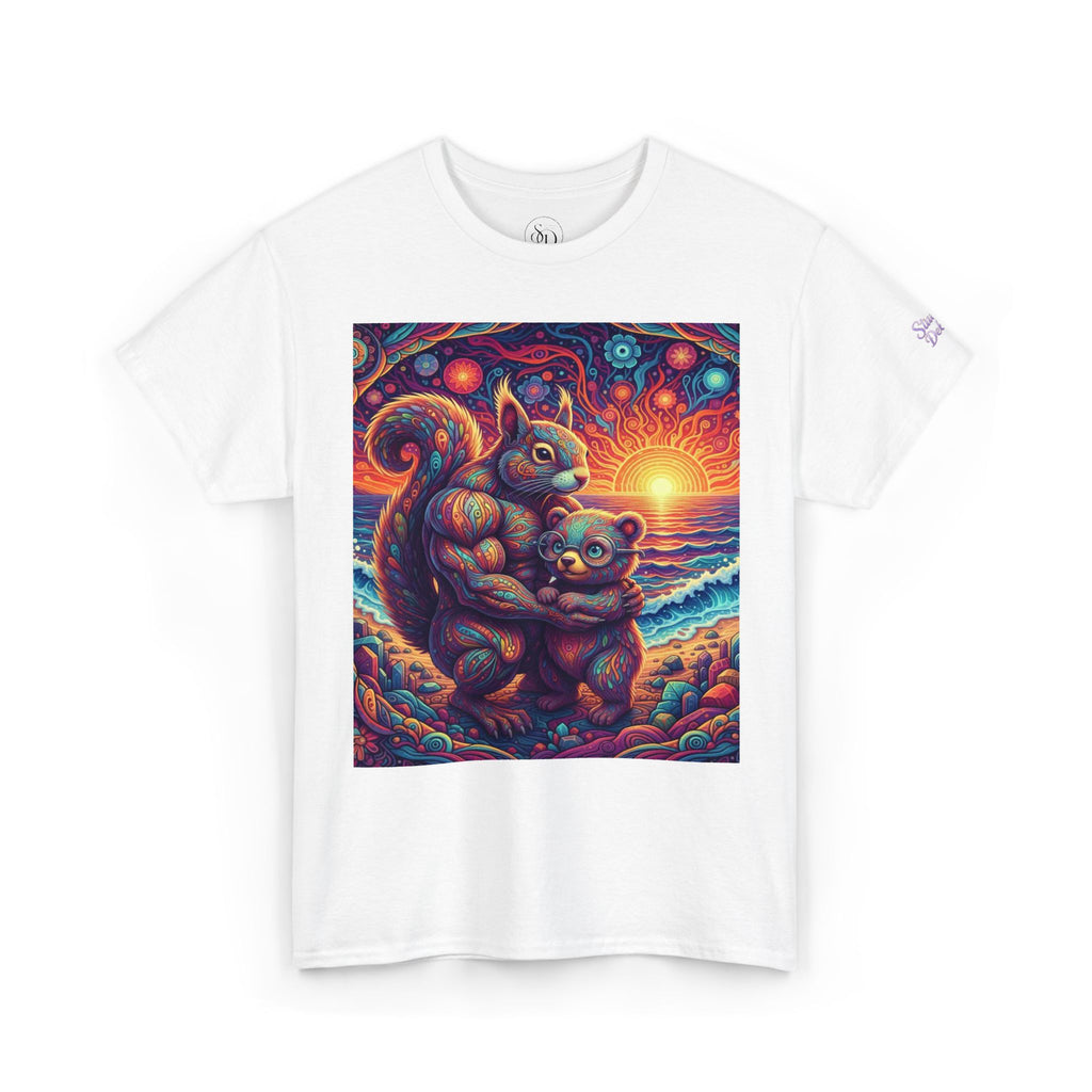 Colorful Sunset Graphic Tee | Vibrant Artistic Shirt Unisex | Unique Fantasy Design Gift