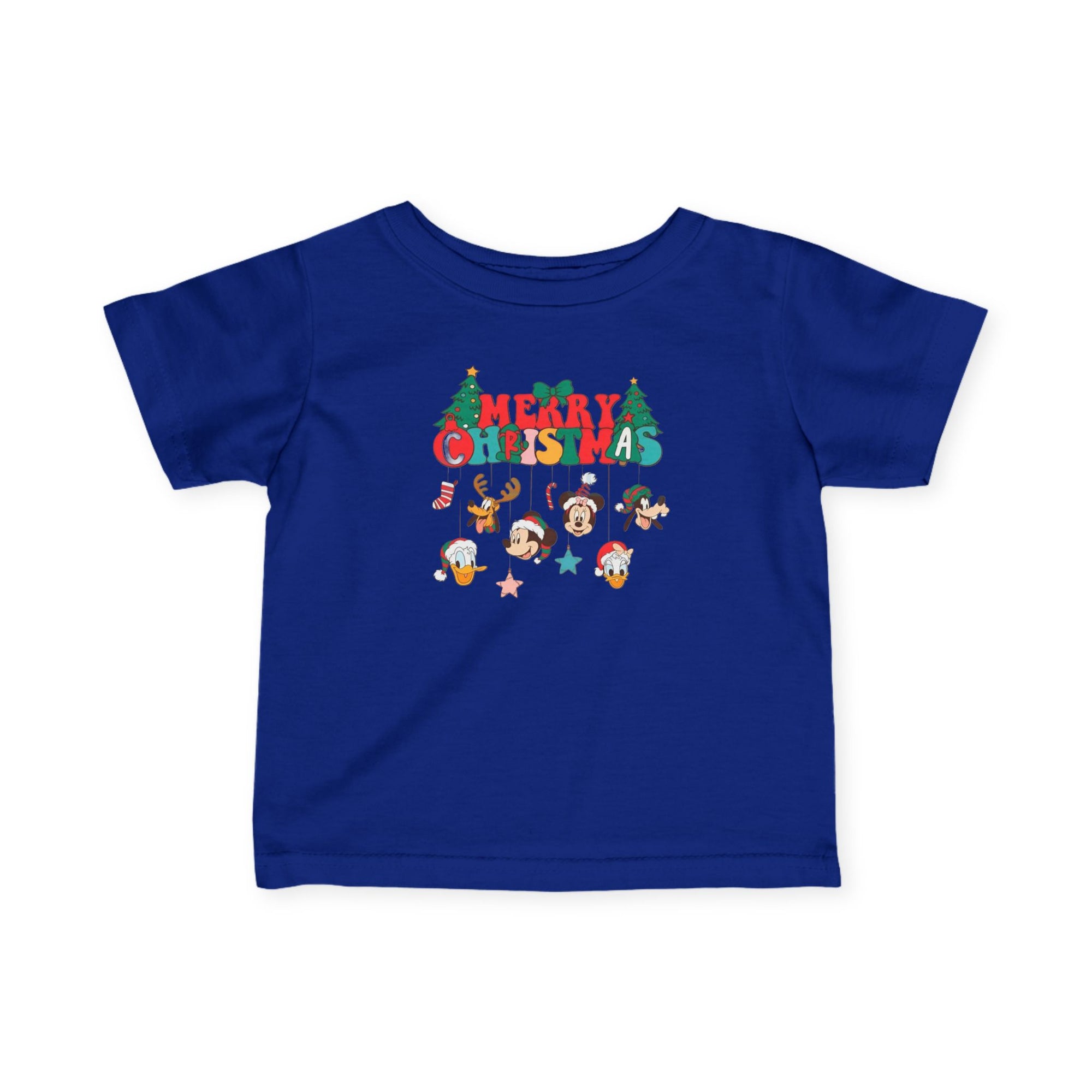 Christmas Woodland Animals Kids T-Shirt | Cute Holiday Tee for Toddlers