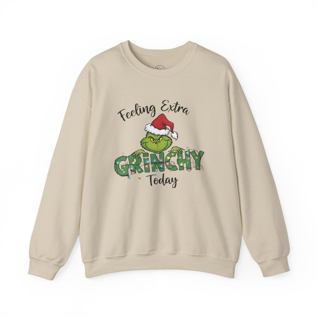 Grinch Christmas Crewneck | Funny Cozy Sweatshirt