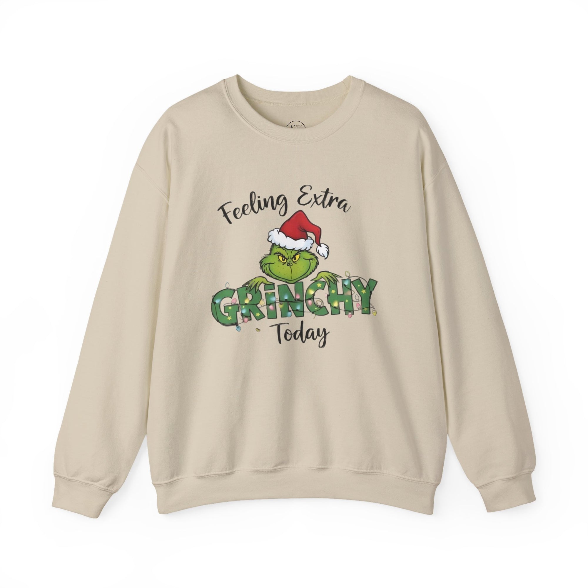 Grinch Christmas Crewneck | Funny Cozy Sweatshirt