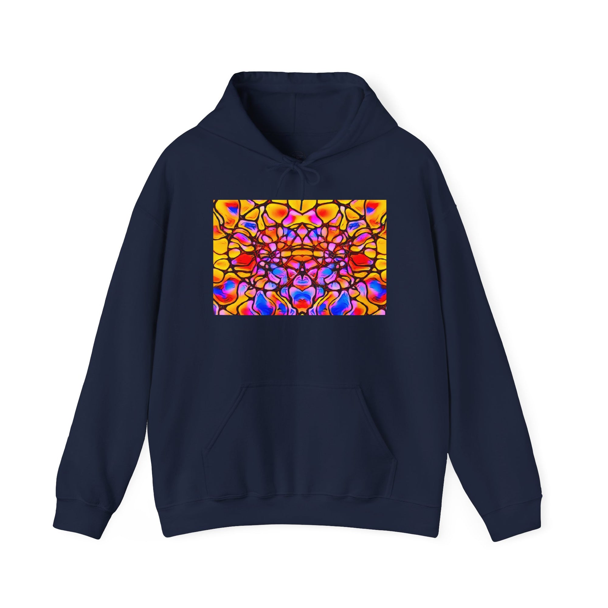 Colorful Abstract Unisex Hoodie | Bold Artistic Pullover