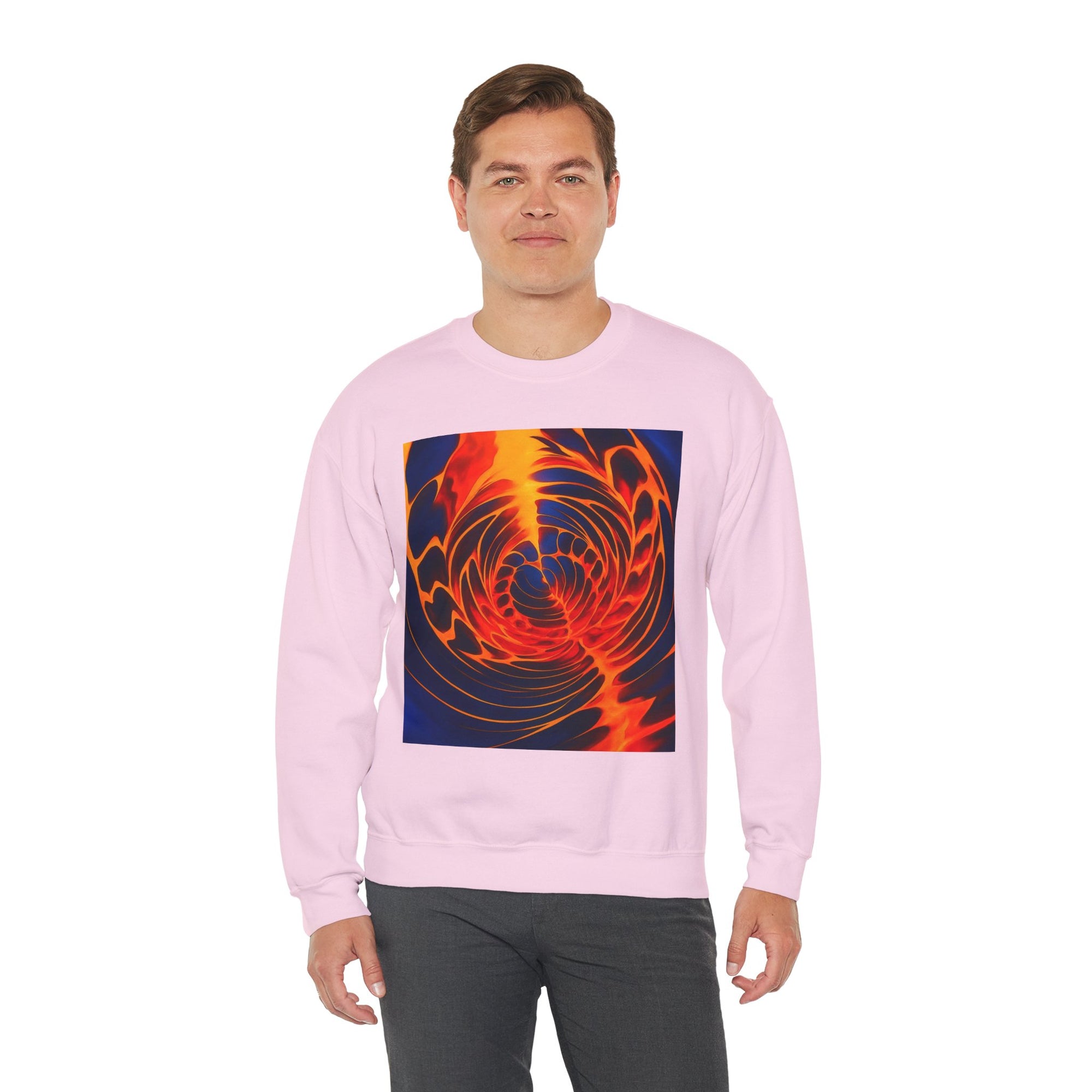 Colorful Swirl Sweatshirt | Unisex Graphic Crewneck