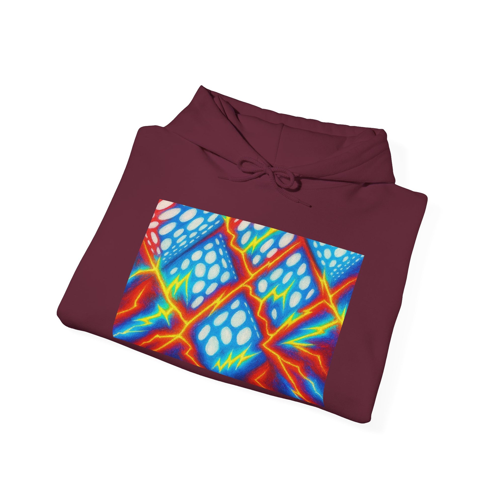 Colorful Abstract Hoodie | Cozy Unisex Graphic Sweatshirt
