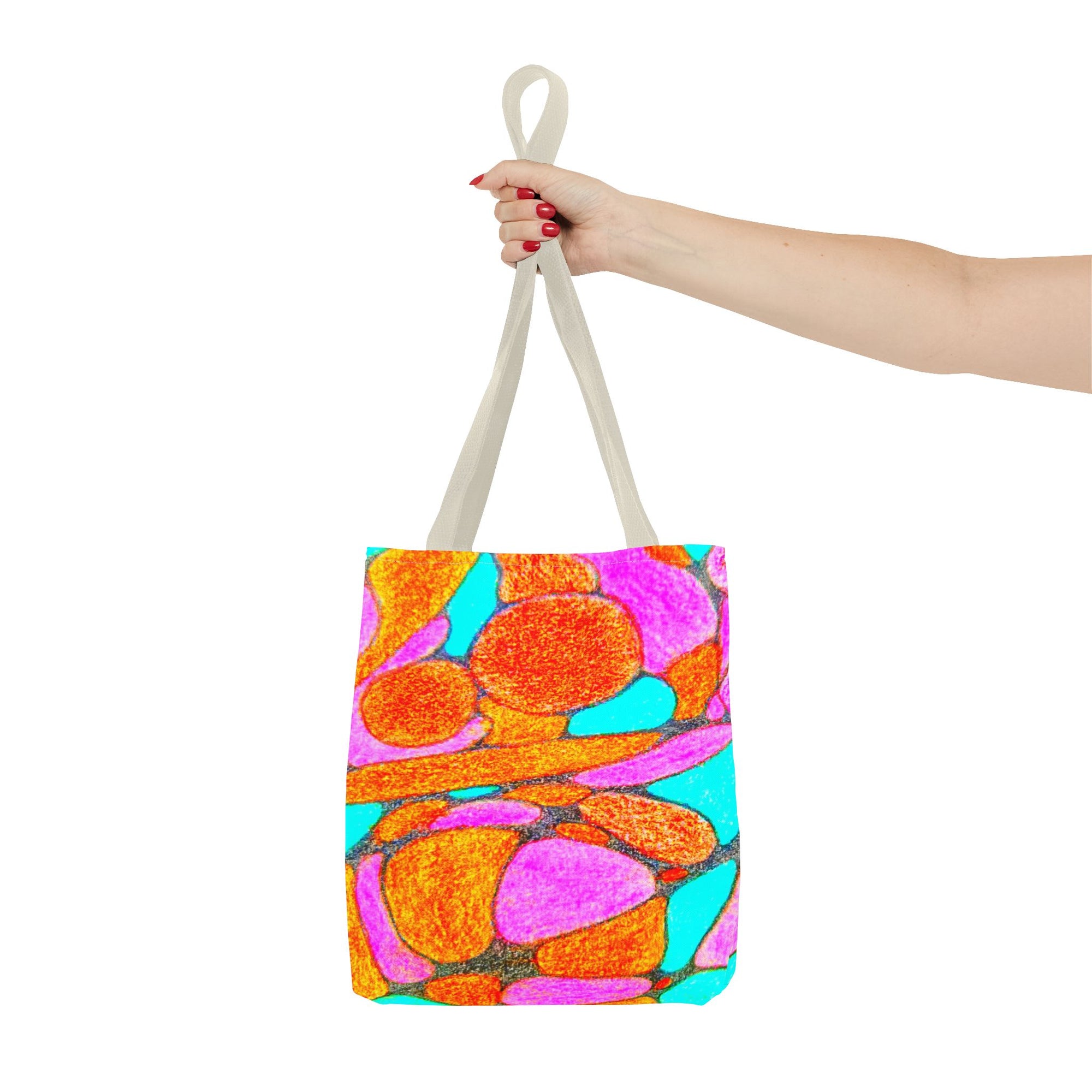 Colorful Abstract Tote Bag | Art Inspired Shopper