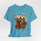 Christian Warrior T-Shirt | God Is My Strength & Protection | Faith Shirt