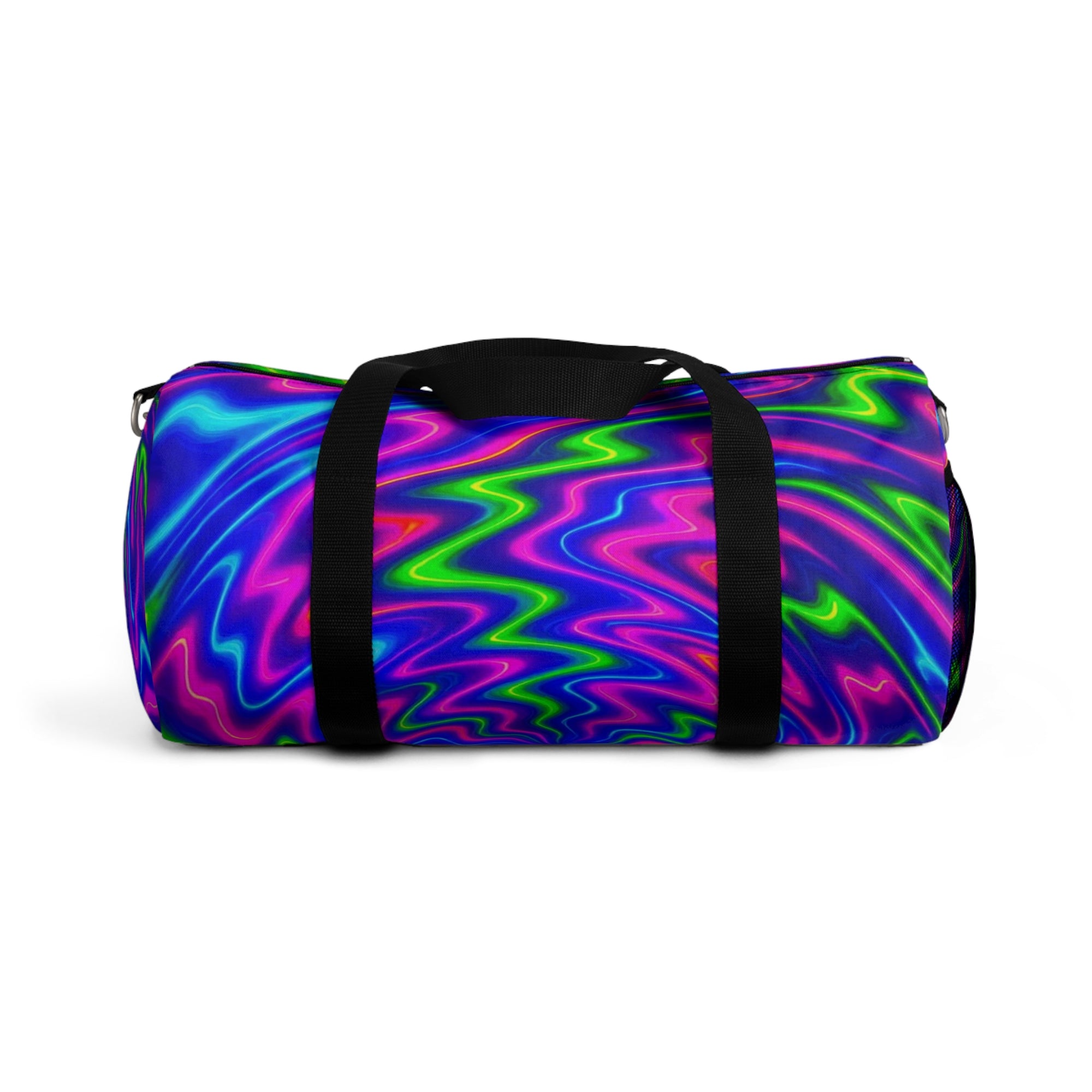 Colorful Psychedelic Duffel Bag | Vibrant Gym & Travel Tote | Bold Festival, Fitness Weekender