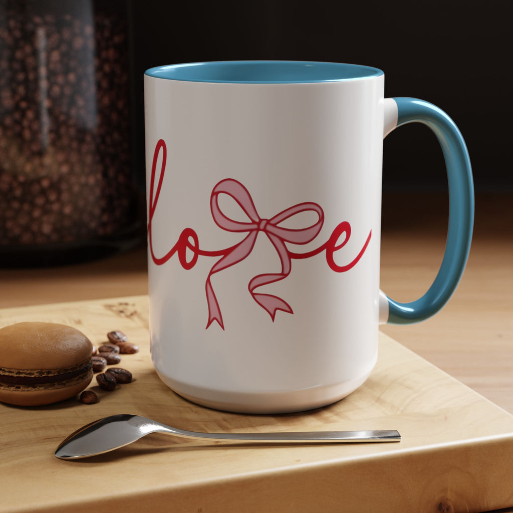 Romantic Bow Mug | Cute Valentine Coffee Cup | Coquette Style Gift