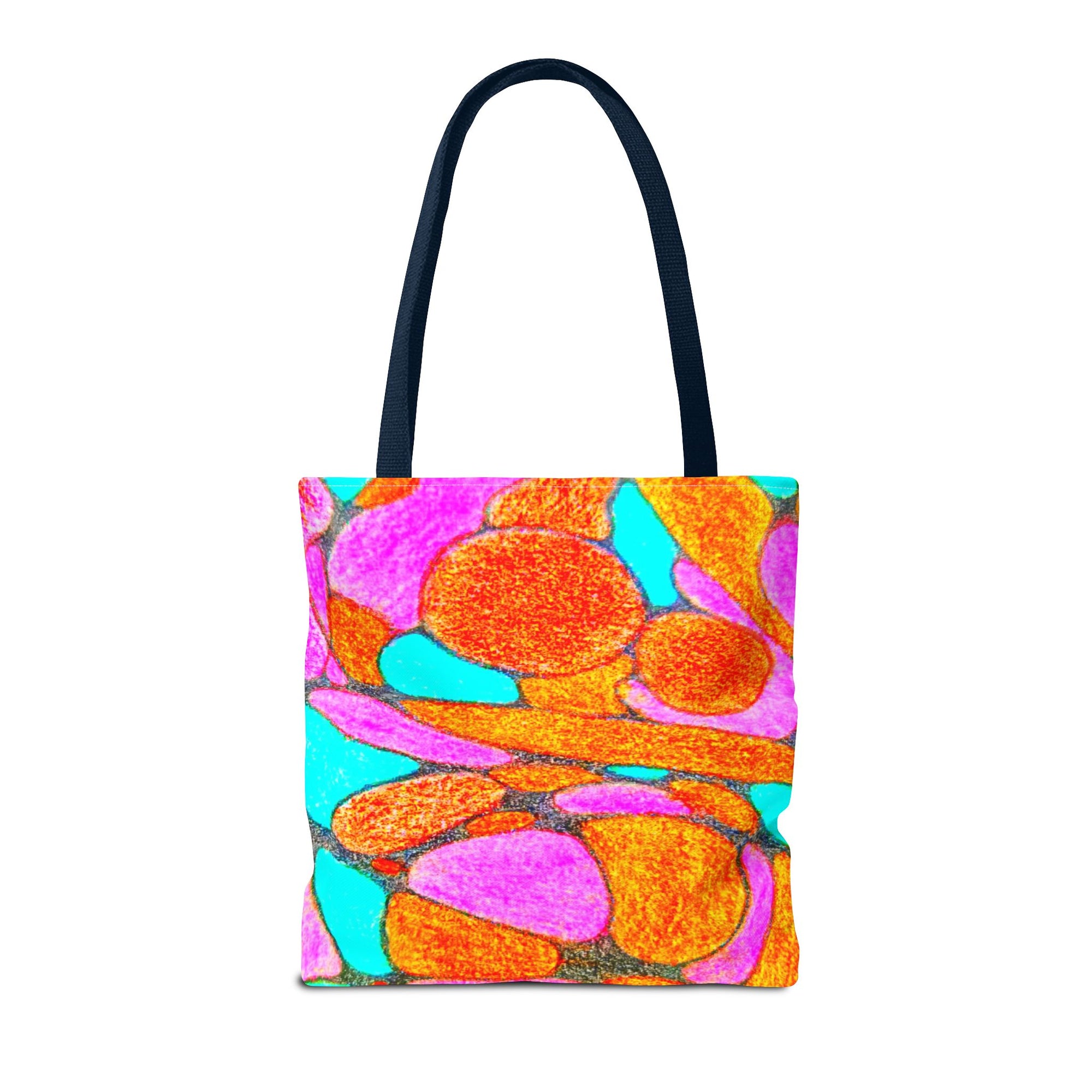 Vibrant Abstract Tote Bag - Art-Inspired, Shopping, Travel, Colorful Statement Accessory | Eco-Friendly Gift for Creative Souls