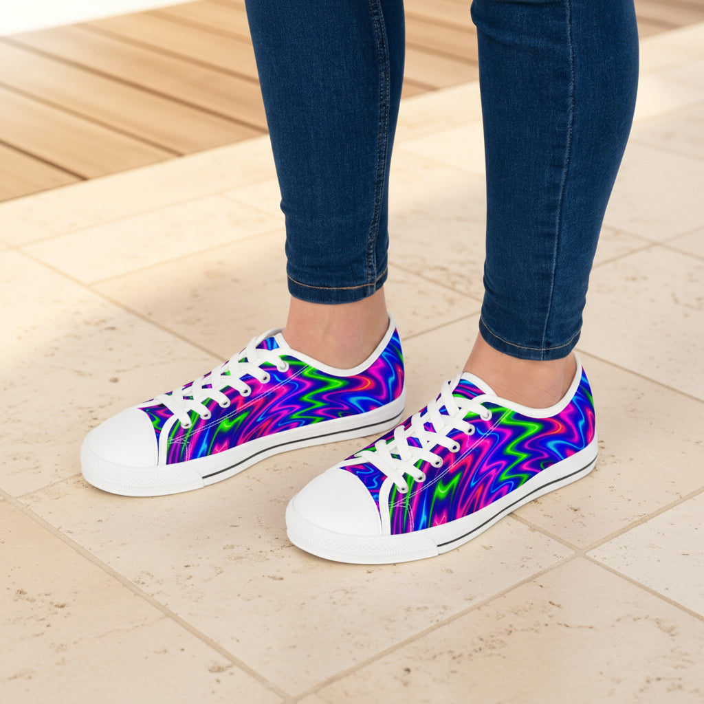 Low Top Sneakers | Women’s Colorful Casual Shoes