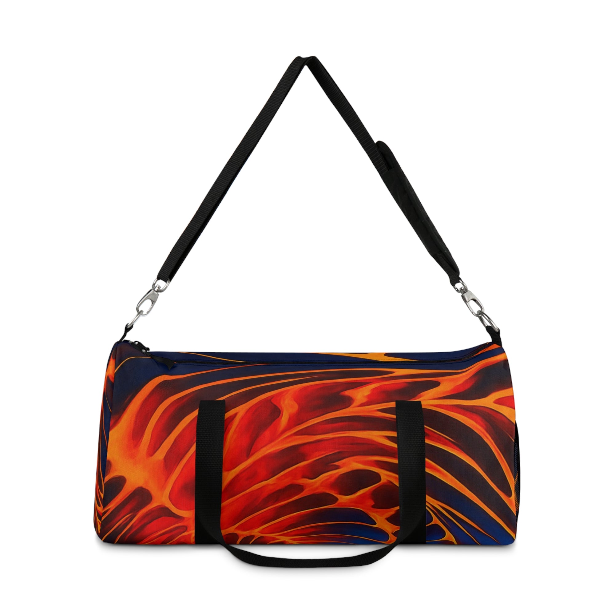 Fiery Abstract Duffel Bag | Bold Gym & Travel Bag