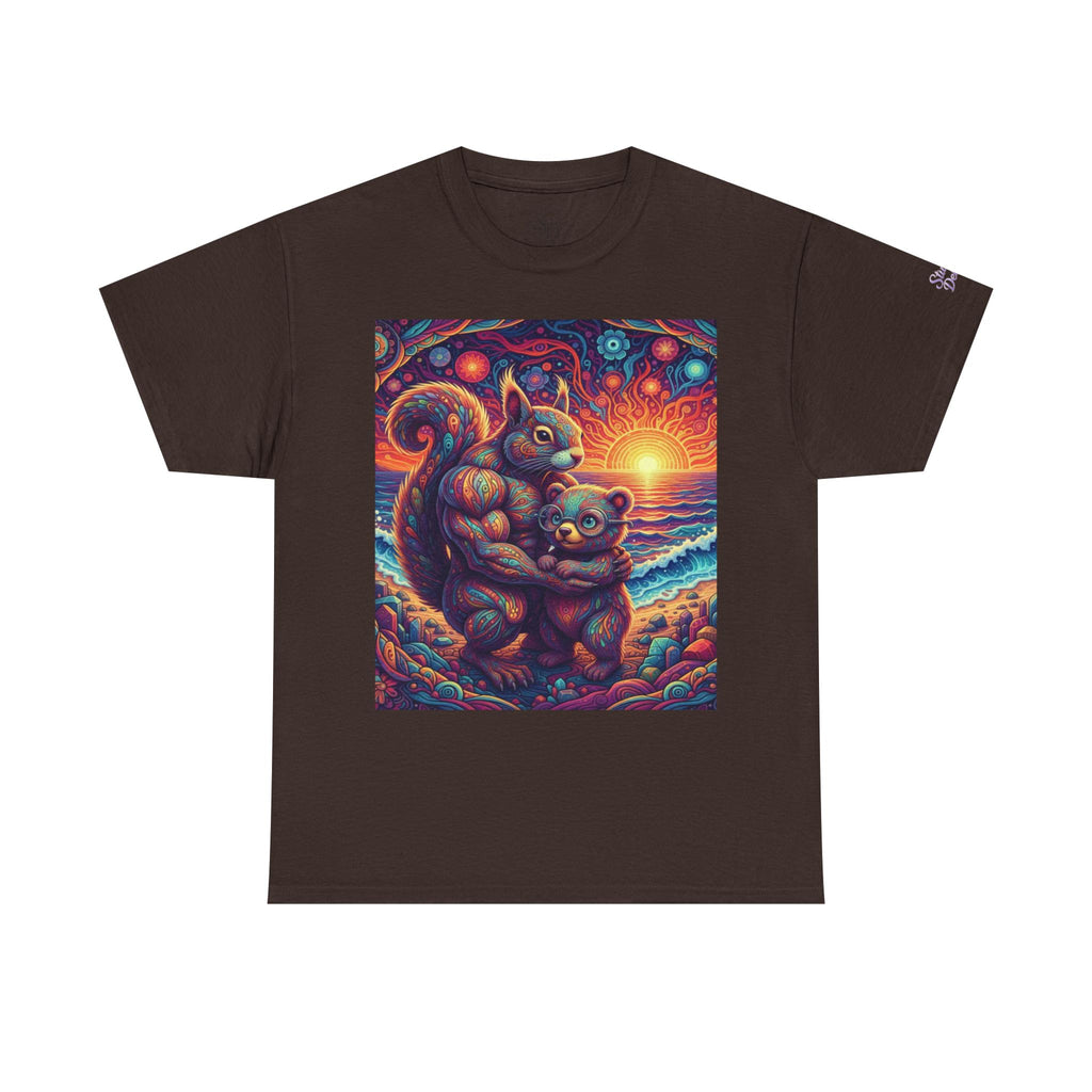 Colorful Sunset Graphic Tee | Vibrant Artistic Shirt Unisex | Unique Fantasy Design Gift
