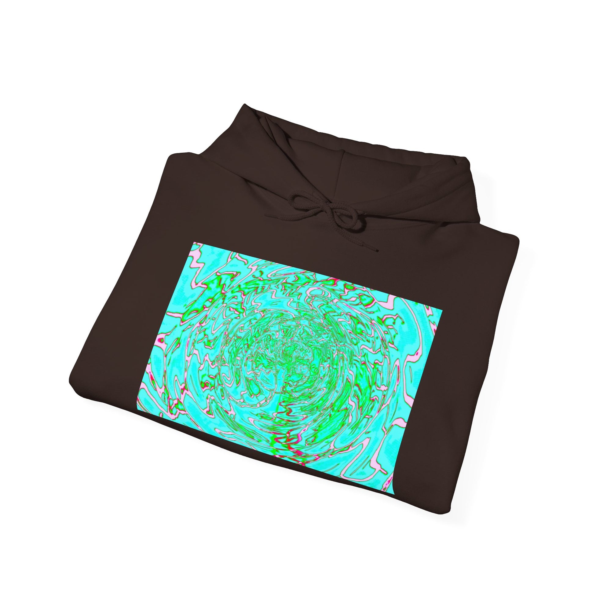 Tranquil Swirl Unisex Hoodie | Mindful Artistic Sweatshirt