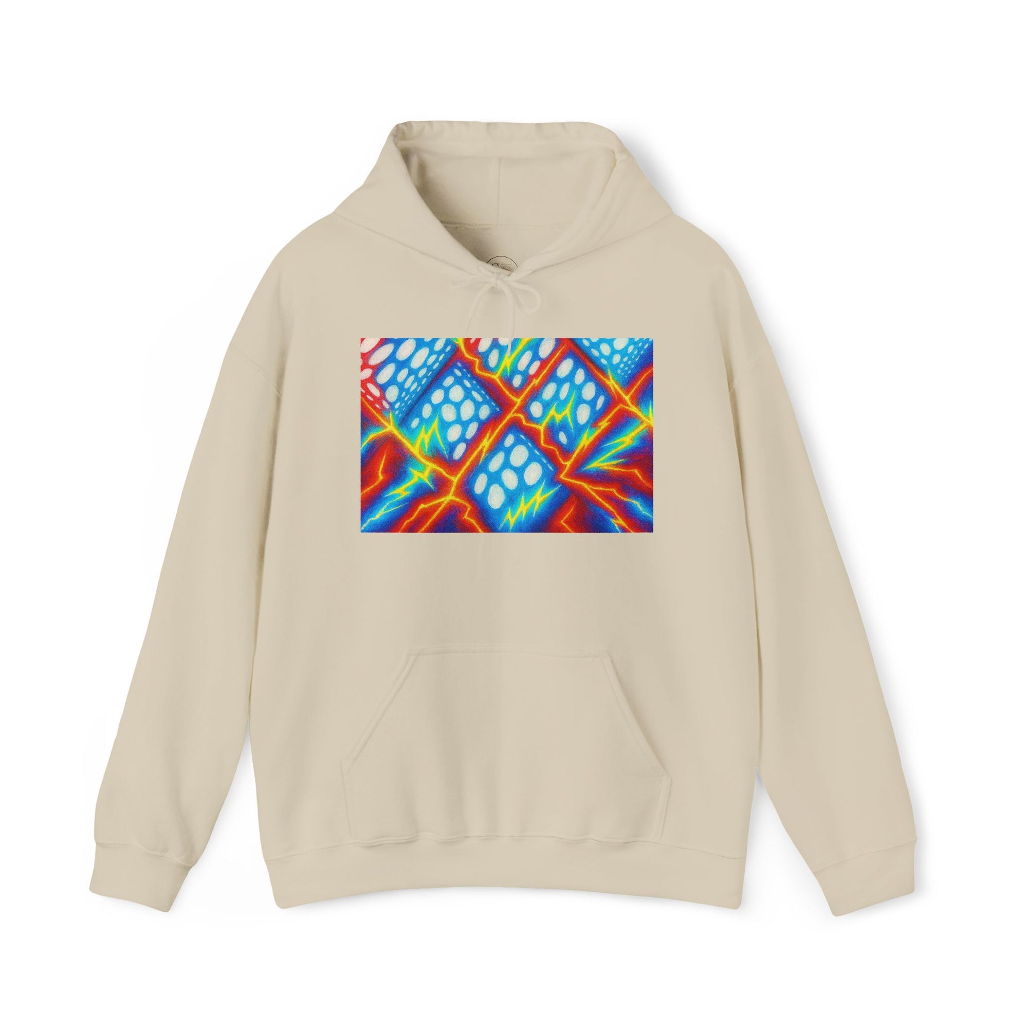 Colorful Abstract Hoodie | Cozy Unisex Graphic Sweatshirt