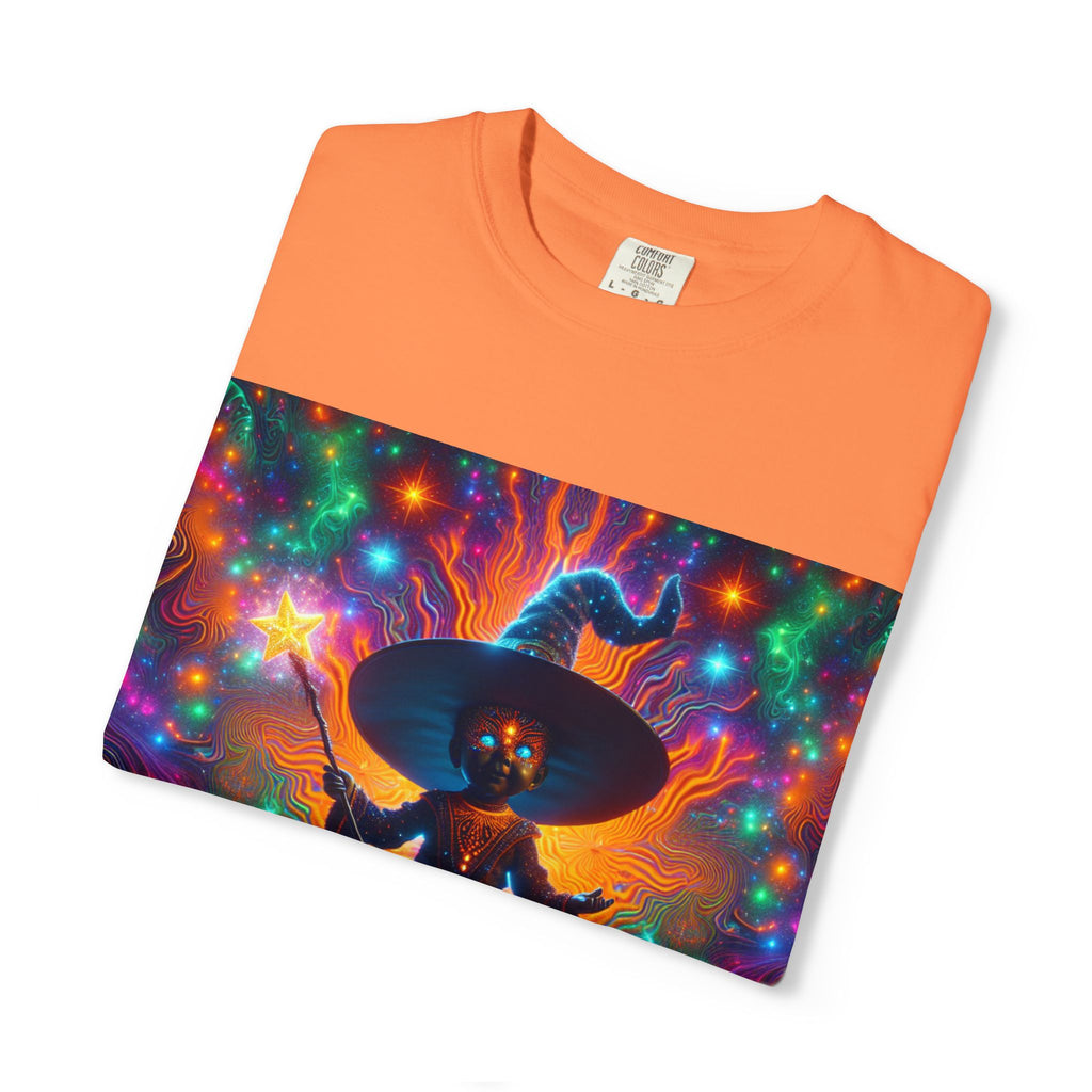 Vibrant Halloween Witch T-shirt, Unisex Casual Tee for Fall, Trick or Treat Gift, Spooky Party Wear, Witchy Style Clothing