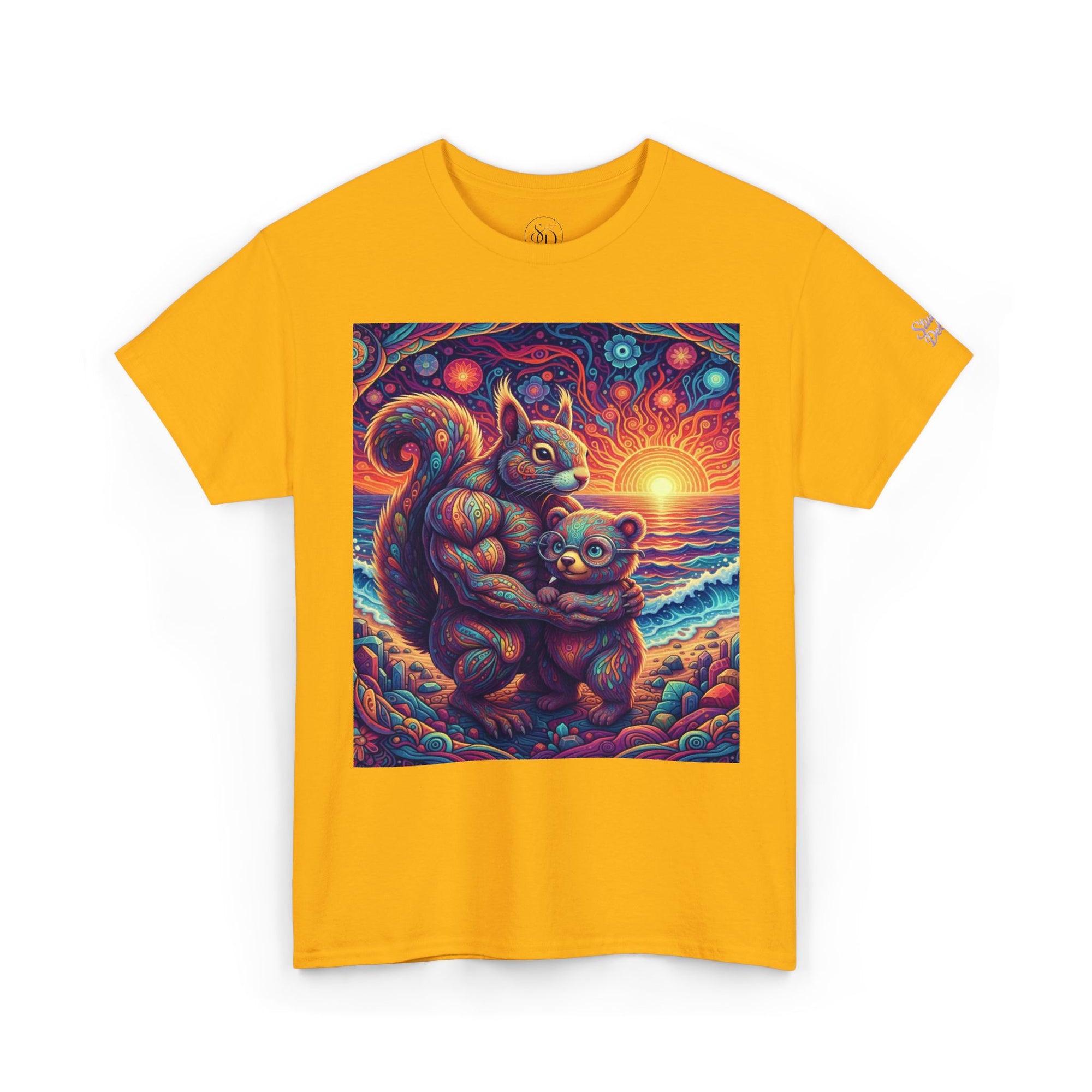 Colorful Sunset Graphic Tee | Vibrant Artistic Shirt Unisex | Unique Fantasy Design Gift