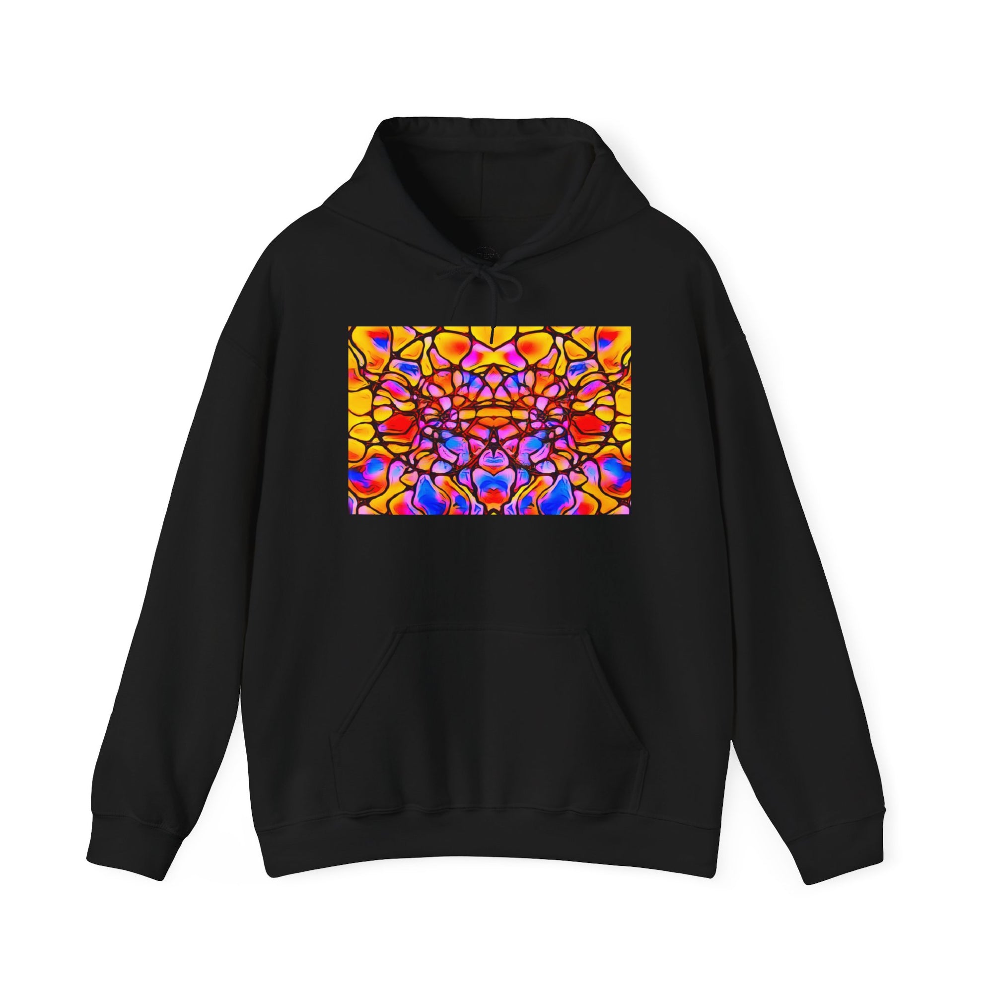 Colorful Abstract Unisex Hoodie | Bold Artistic Pullover