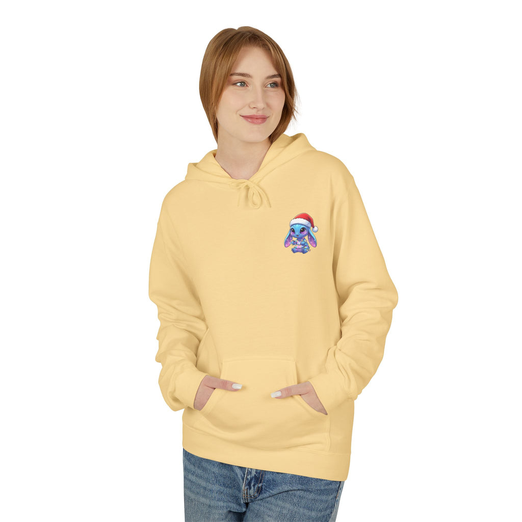 Cute Alien Christmas Hoodie | Blue Monster Holiday Sweatshirt