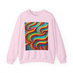 Colorful Swirl Sweatshirt | Cozy Unisex Crewneck