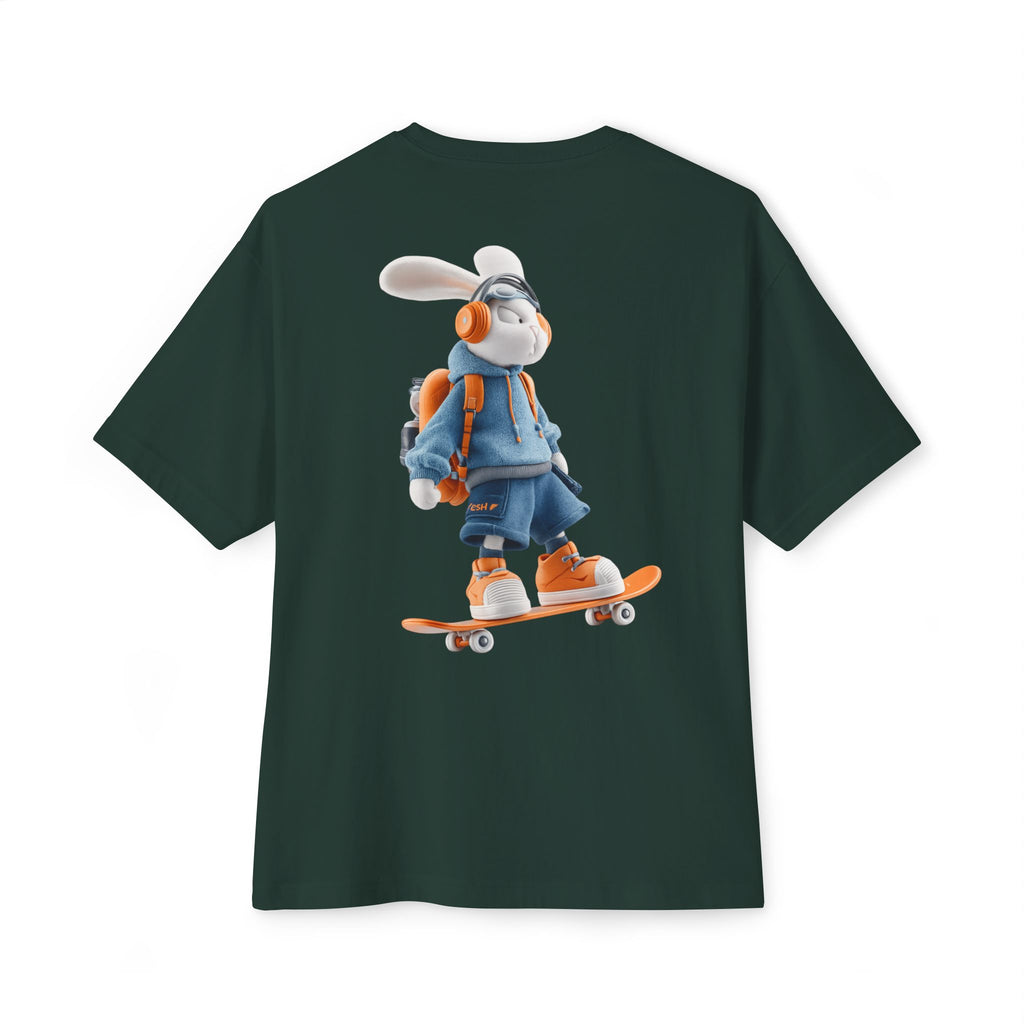 Boxy Oversized Tee | Relaxed Fit Cotton Crewneck