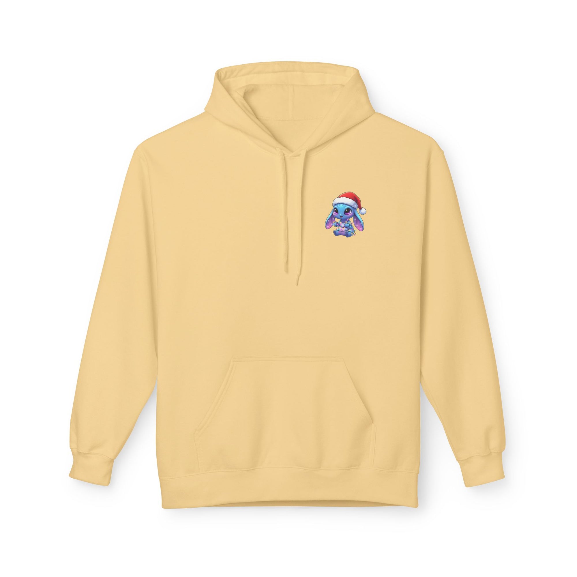 Cute Alien Christmas Hoodie | Blue Monster Holiday Sweatshirt