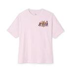 Anthropomorphic Street Crew Tee — Cartoon Fox & Friends Graphic T‑Shirt
