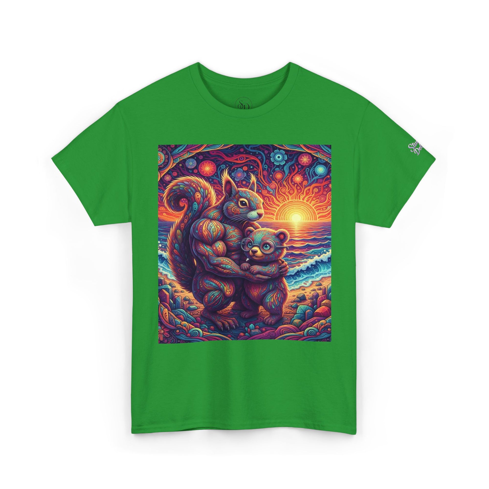 Colorful Sunset Graphic Tee | Vibrant Artistic Shirt Unisex | Unique Fantasy Design Gift